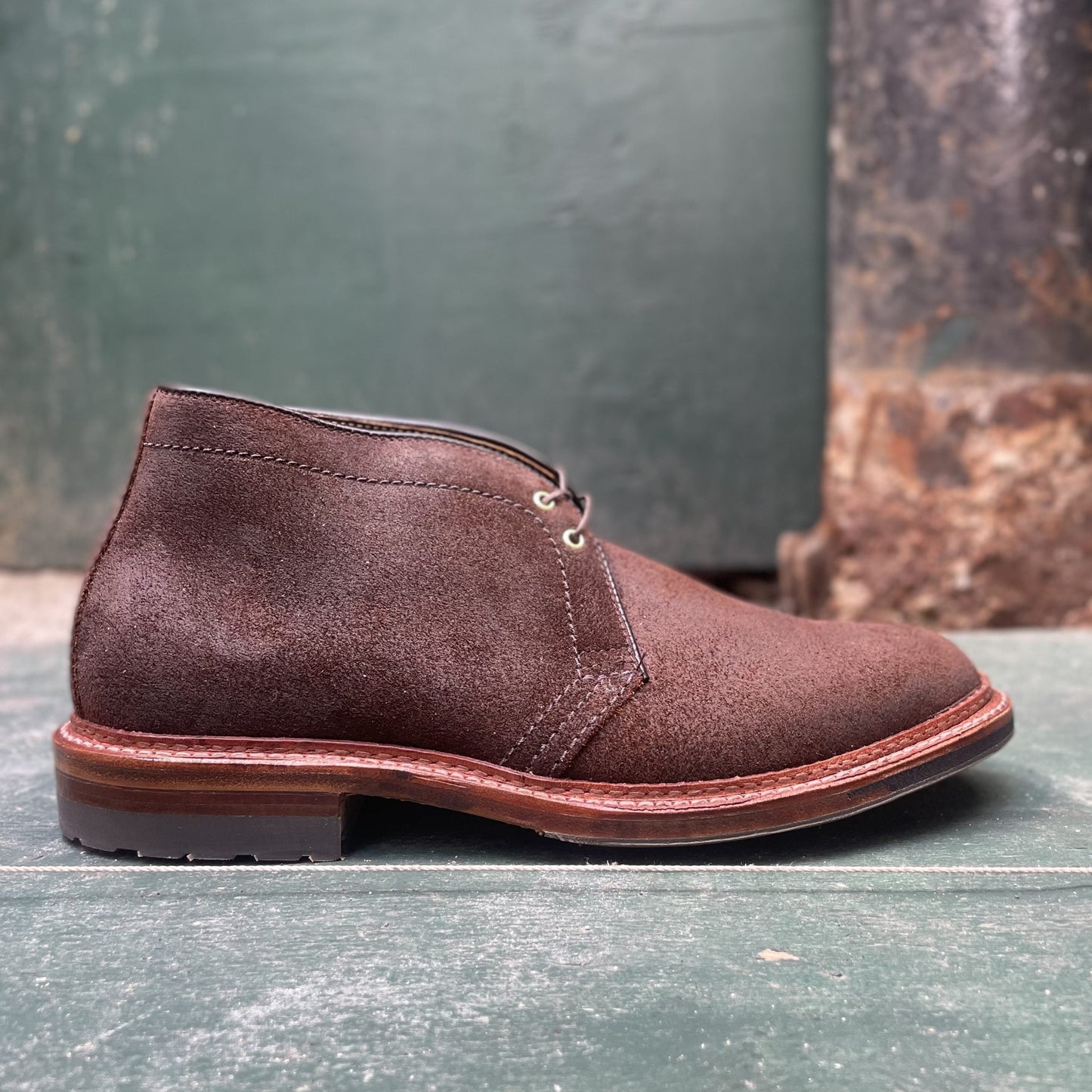 D1717C - Catskills Chukka Boot in Tobacco Reverse Chamois (Deposit)