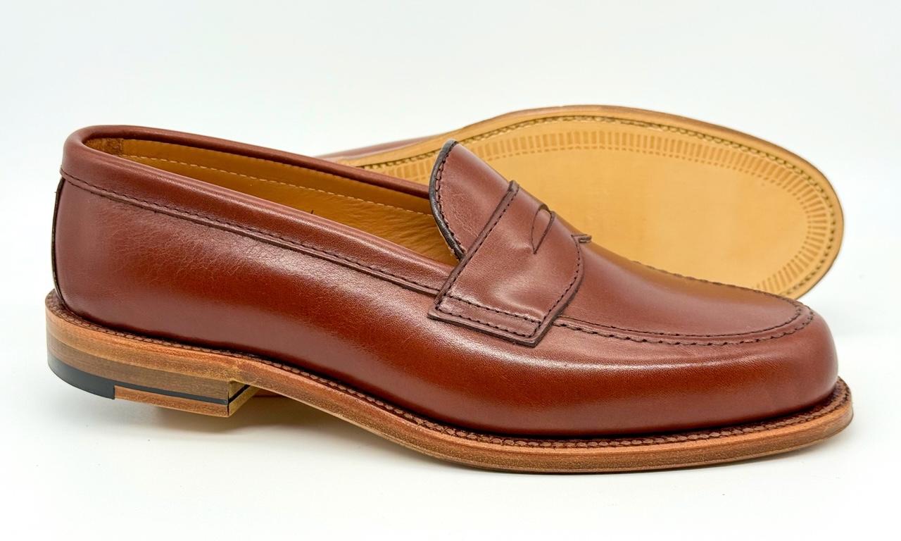 9826 - Penny Loafer in Walnut Michigan Calf – ALDEN SHOES