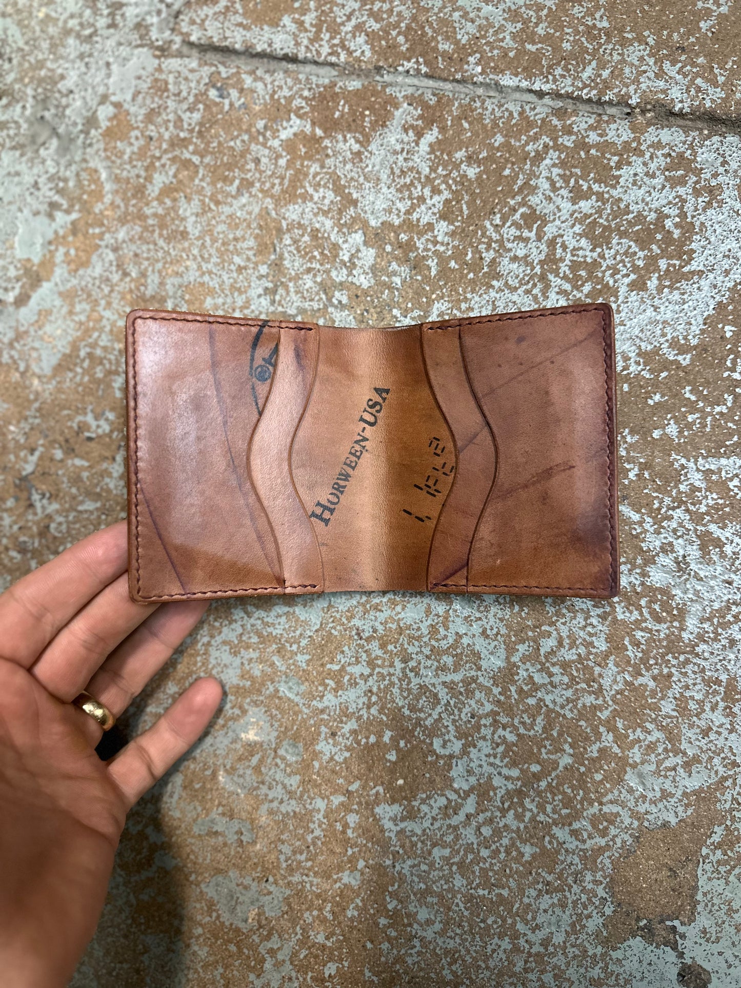 Madison Bi-Fold Wallet in Shell Cordovan