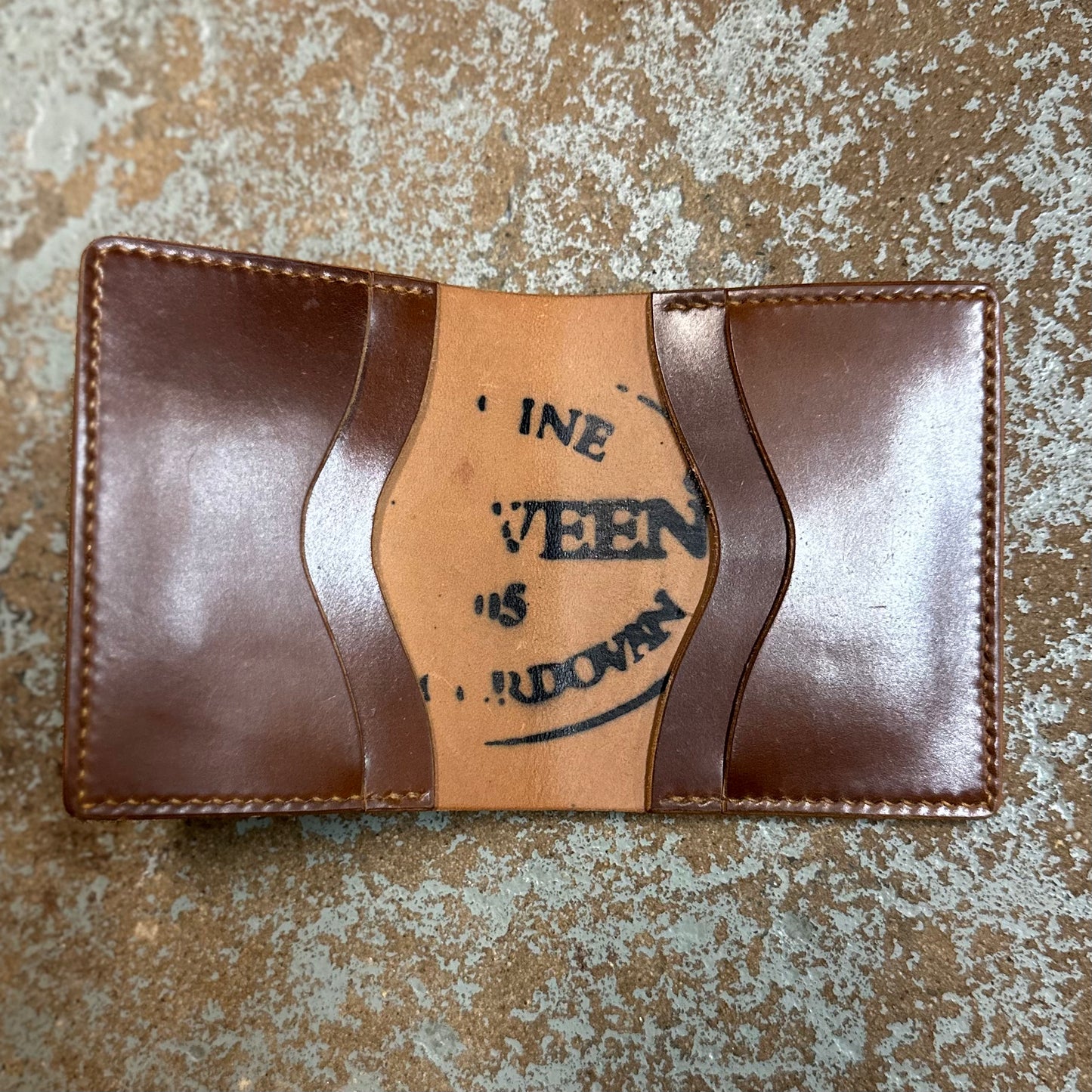 Madison Bi-Fold Wallet in Shell Cordovan