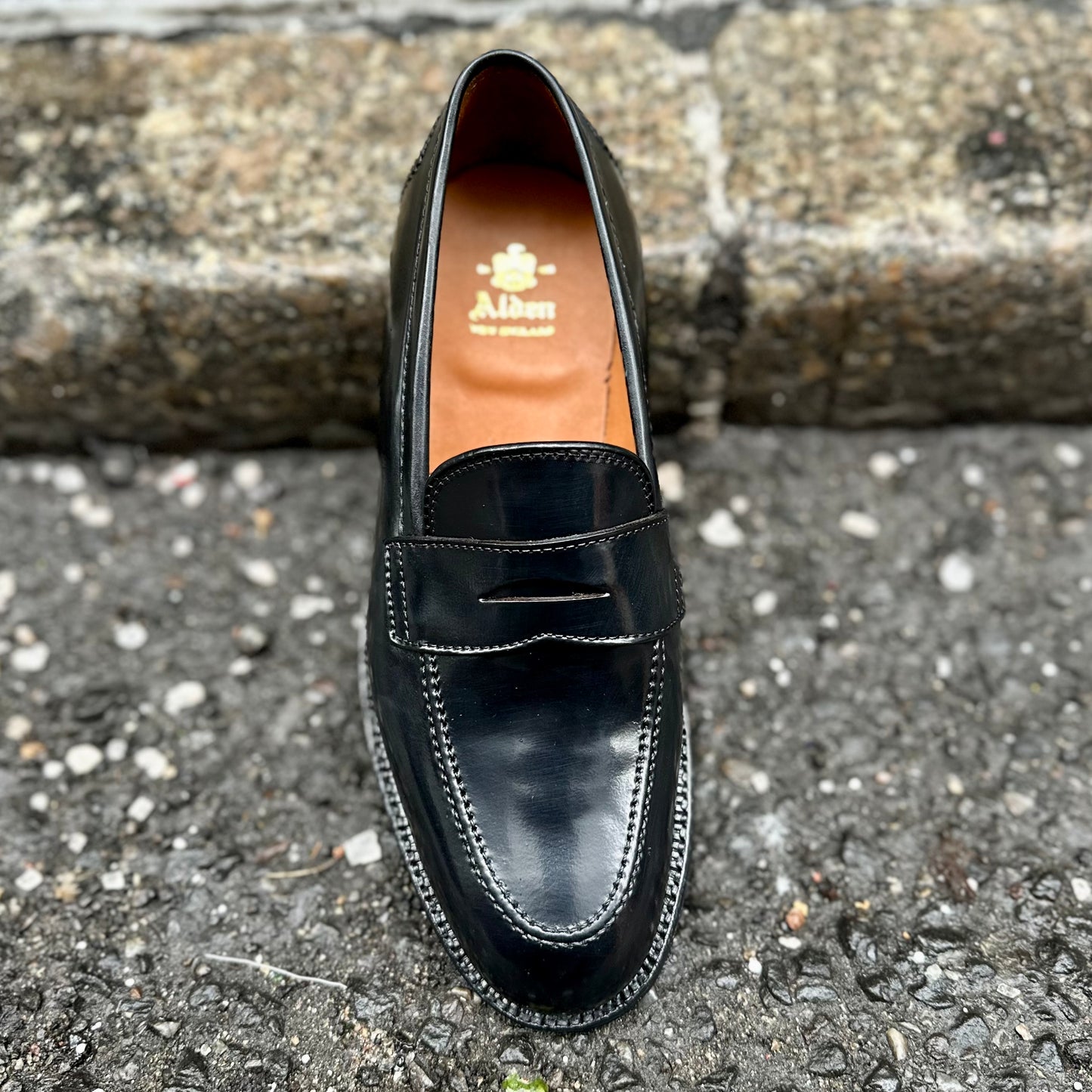 D2221 - Madison Penny in Black Shell Cordovan