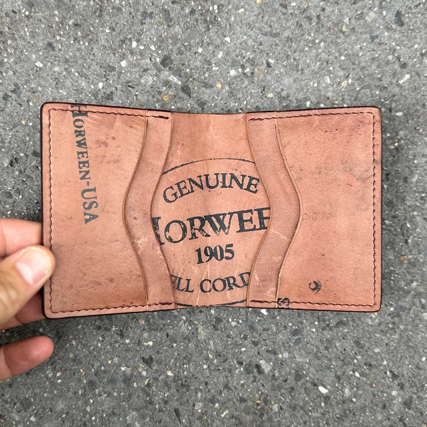 Madison Bi-Fold Wallet in Shell Cordovan