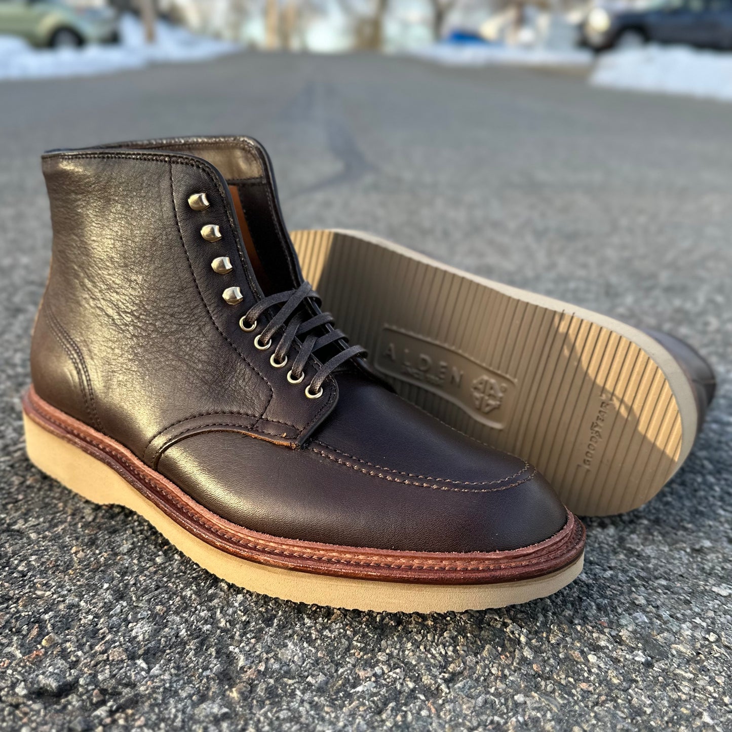 D3917H - Dirty Bones Indy Boot 2.0 in Arabica Lux (Machine Stitch)