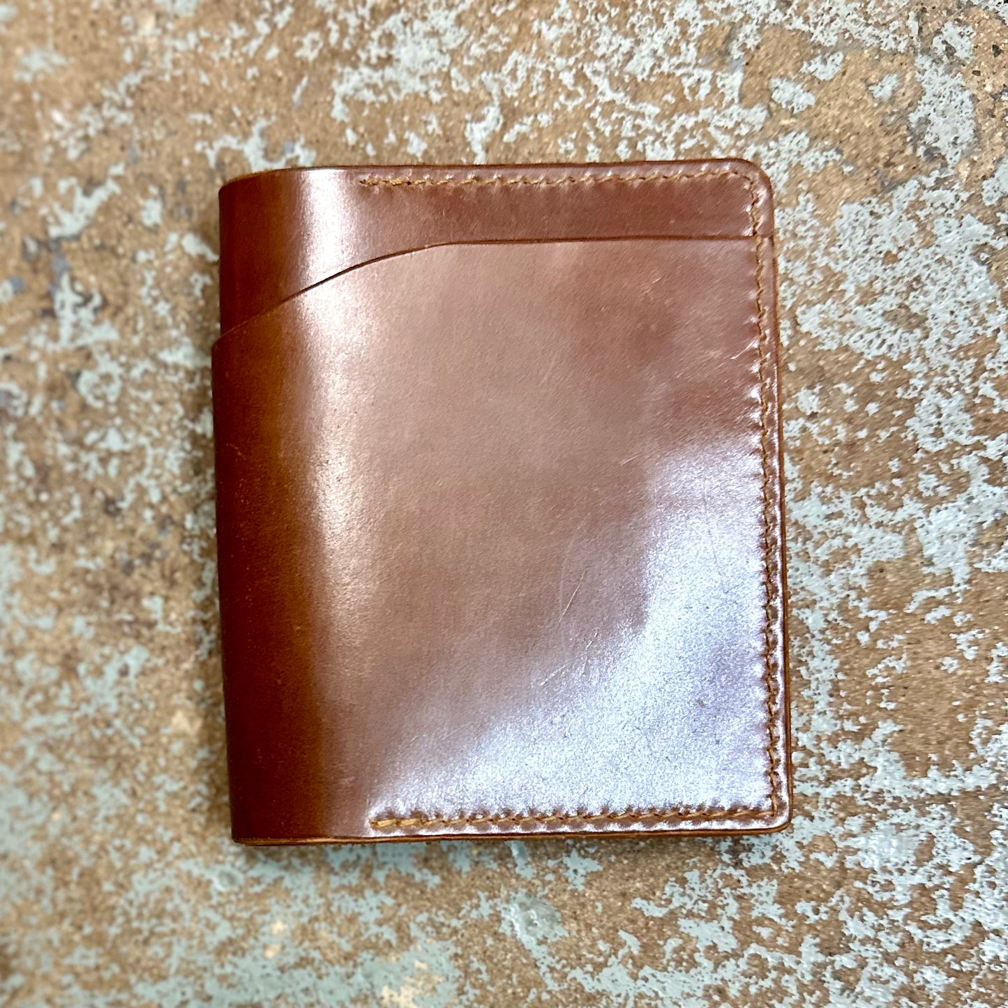 Madison Bi-Fold Wallet in Shell Cordovan