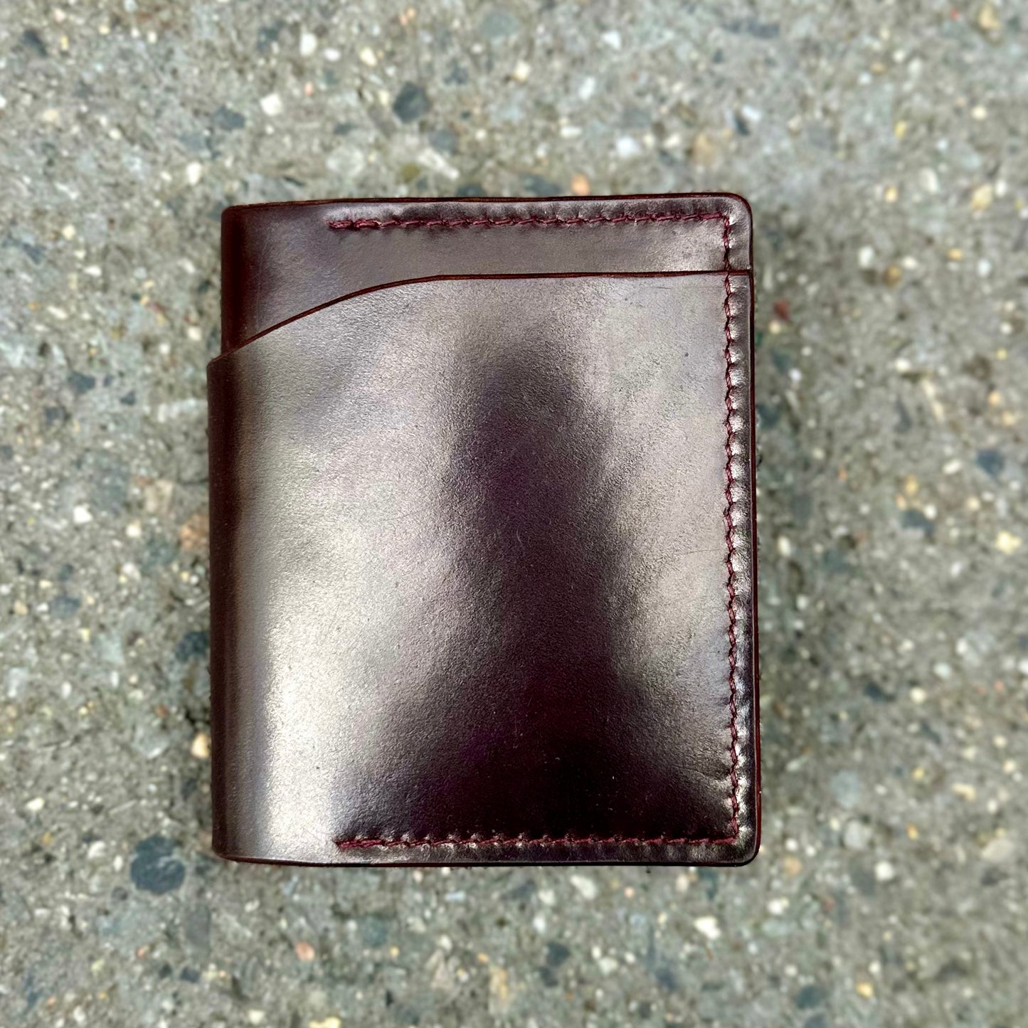 Madison Bi-Fold Wallet in Shell Cordovan