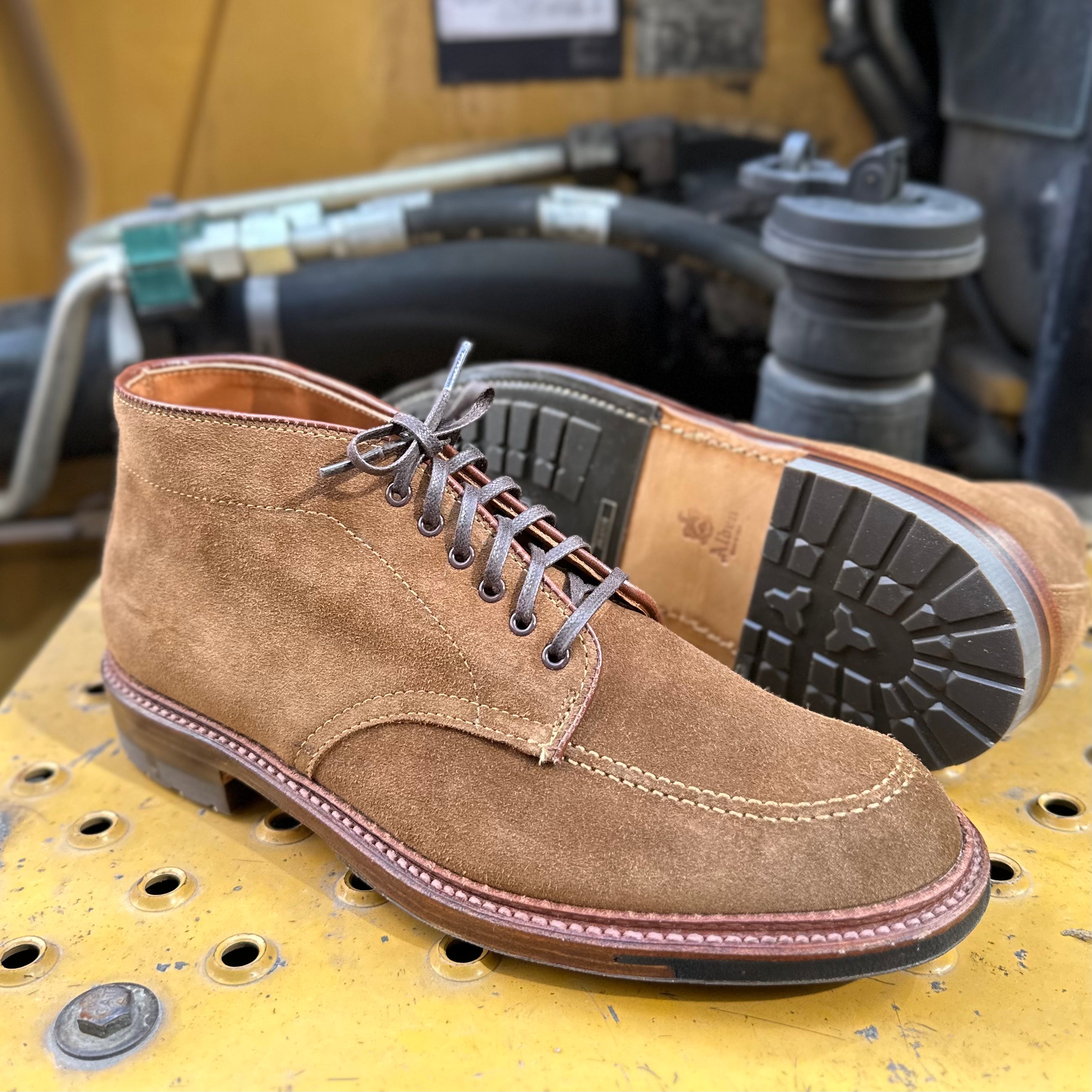 Alden orders indy snuff suede