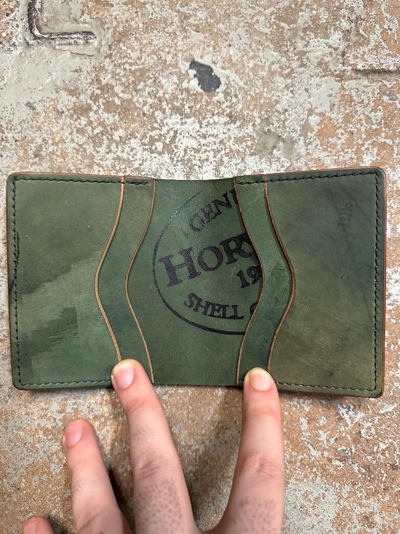 Madison Bi-Fold Wallet in Shell Cordovan