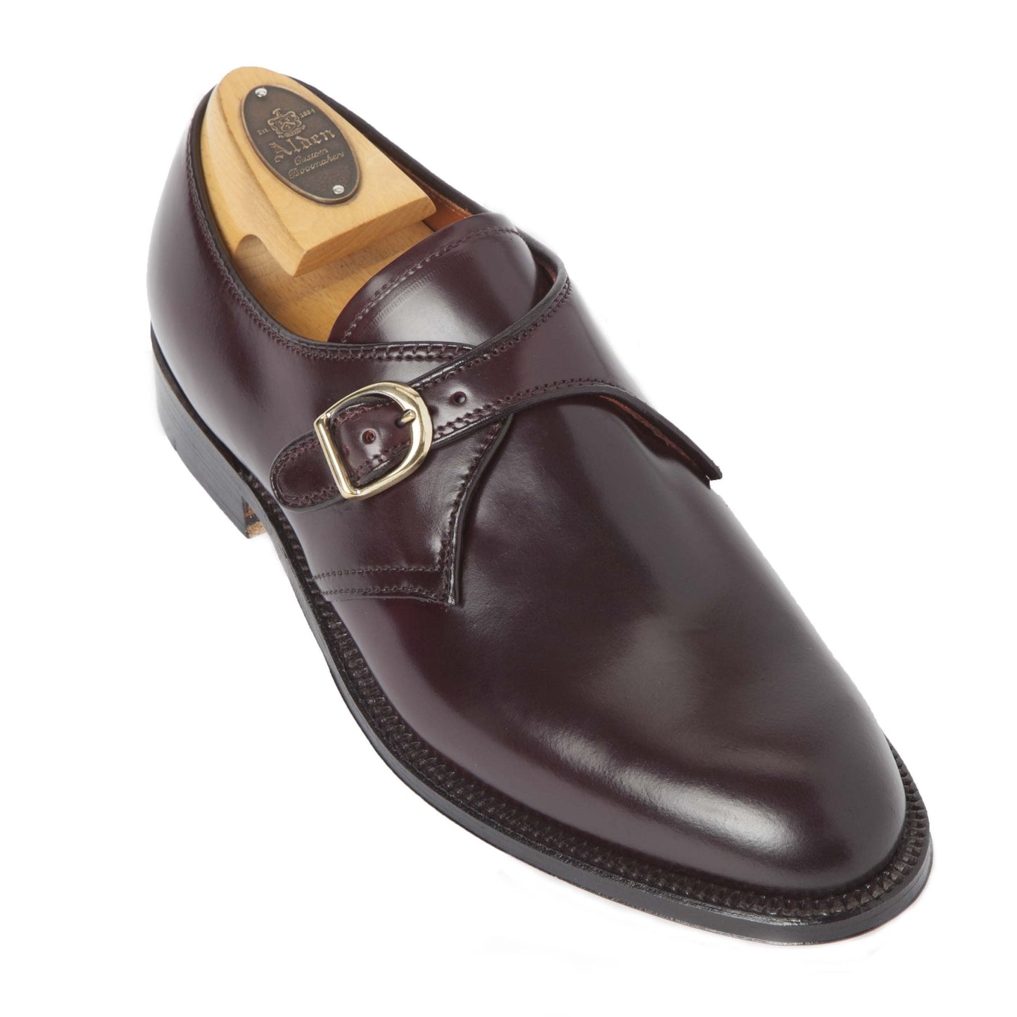 954 - Monk Strap Color 8 Shell Cordovan