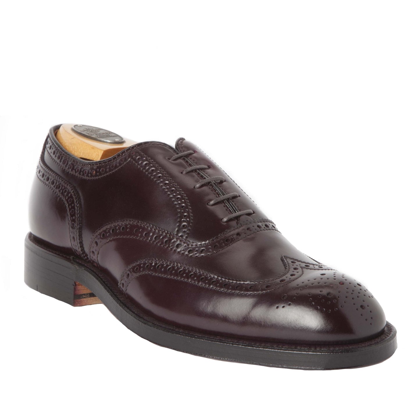 974 - Wing Tip Bal Color 8 Shell Cordovan