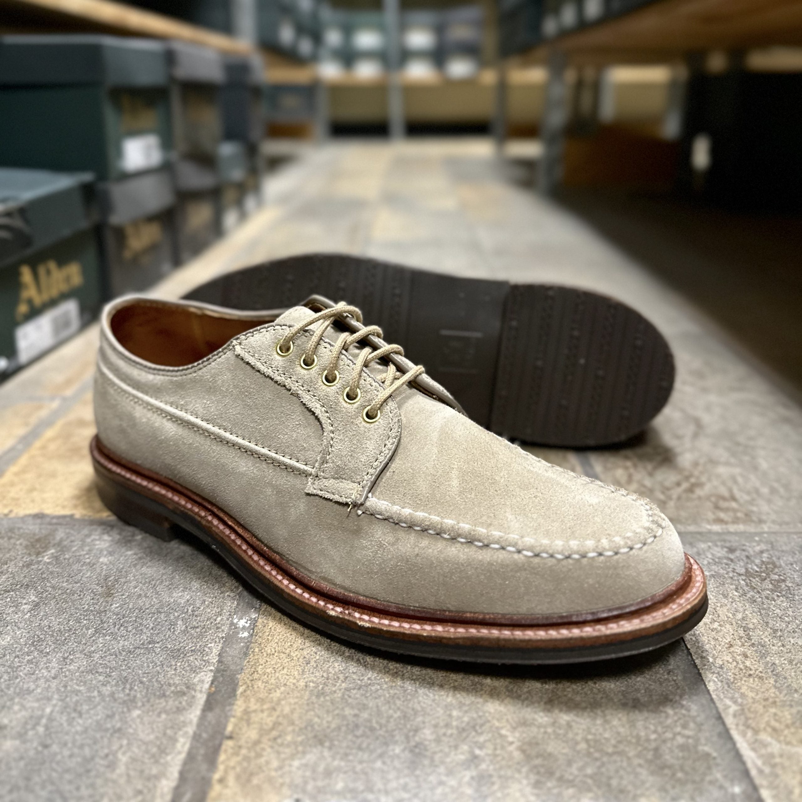 D1634L - Ranger Mocc in Milkshake Suede – Alden Madison