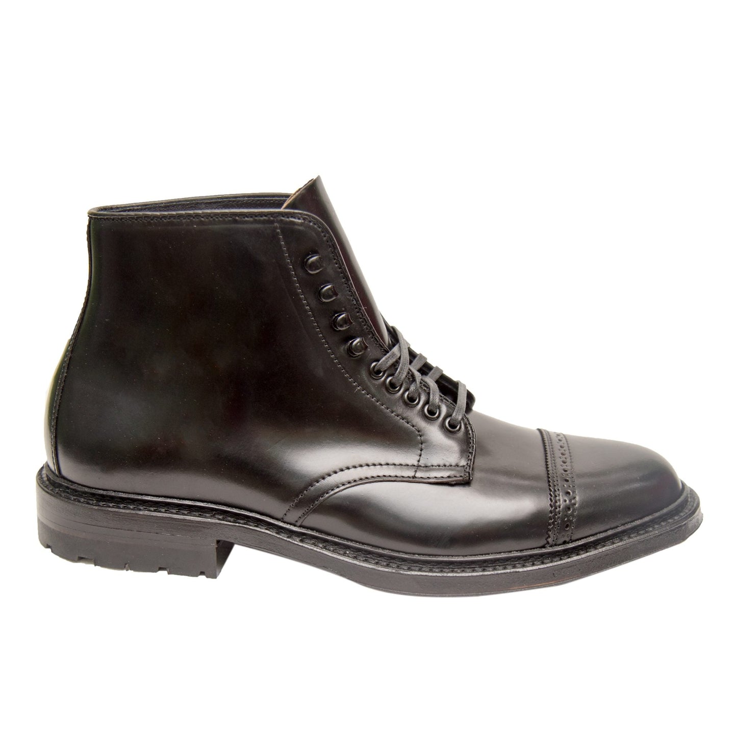 D7843C - Jumper Boot in Black Shell Cordovan