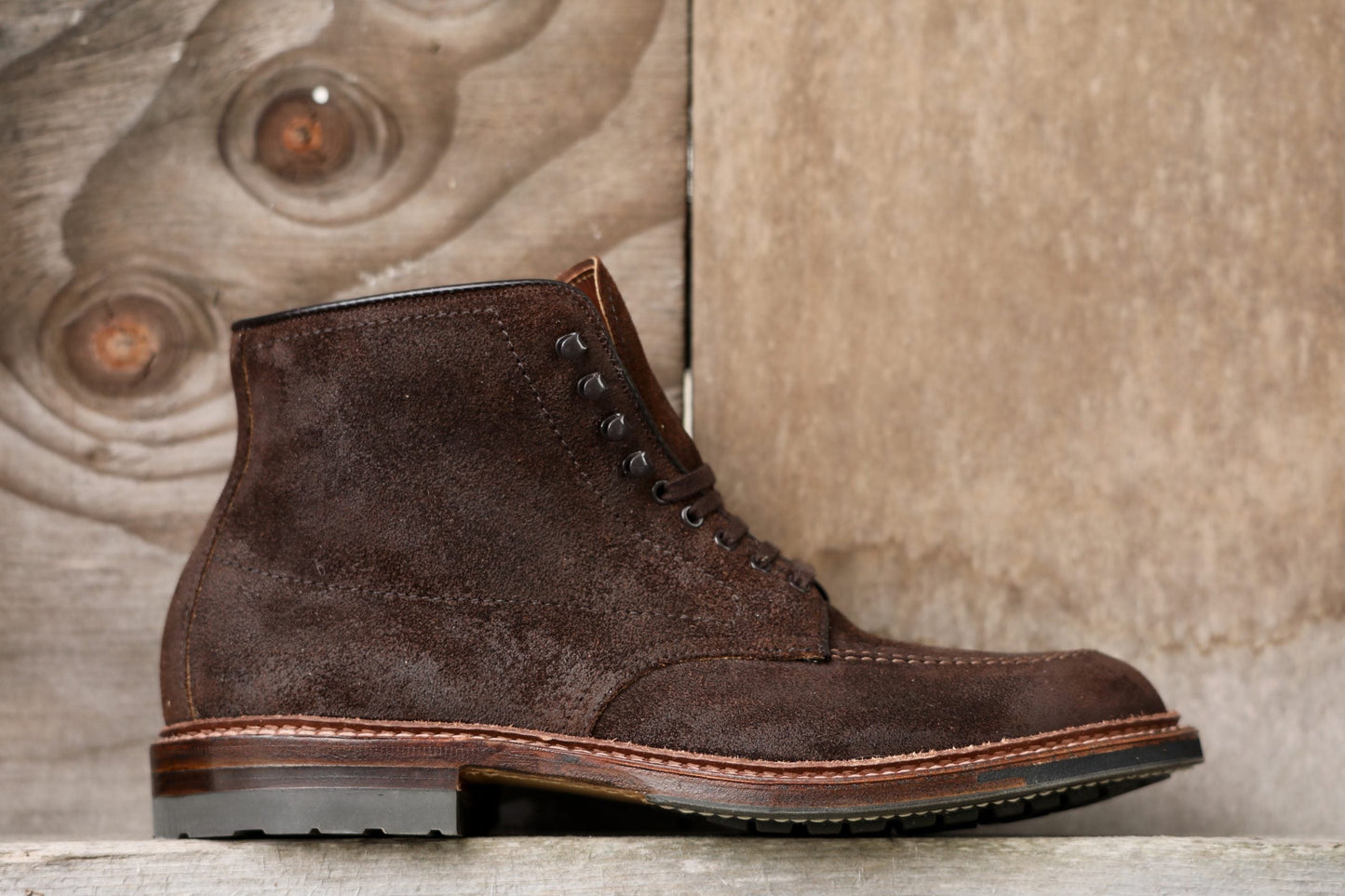 4015HC - Indy Boot in Tobacco Reverse Chamois