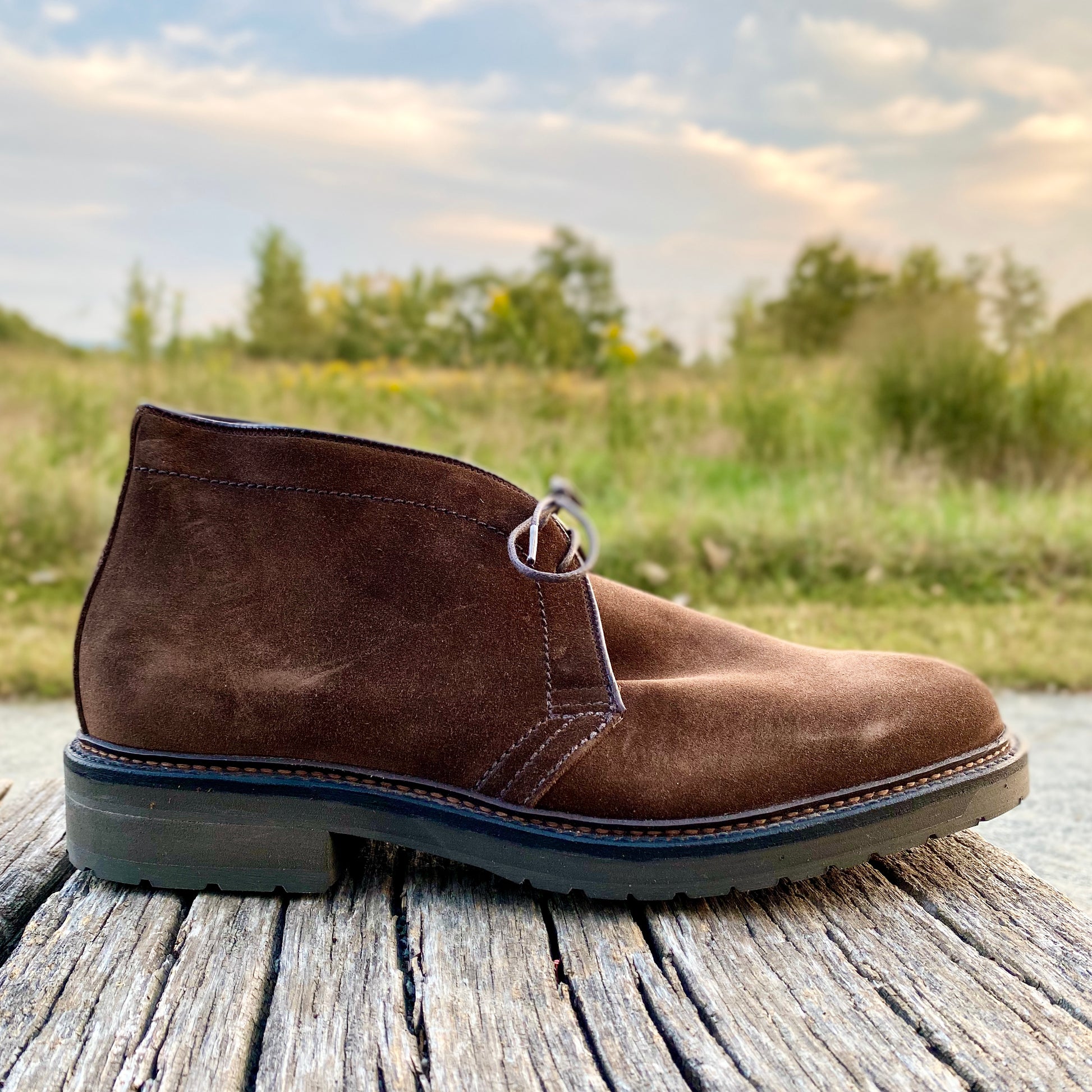 1273S Chukka Boot in Brown Suede