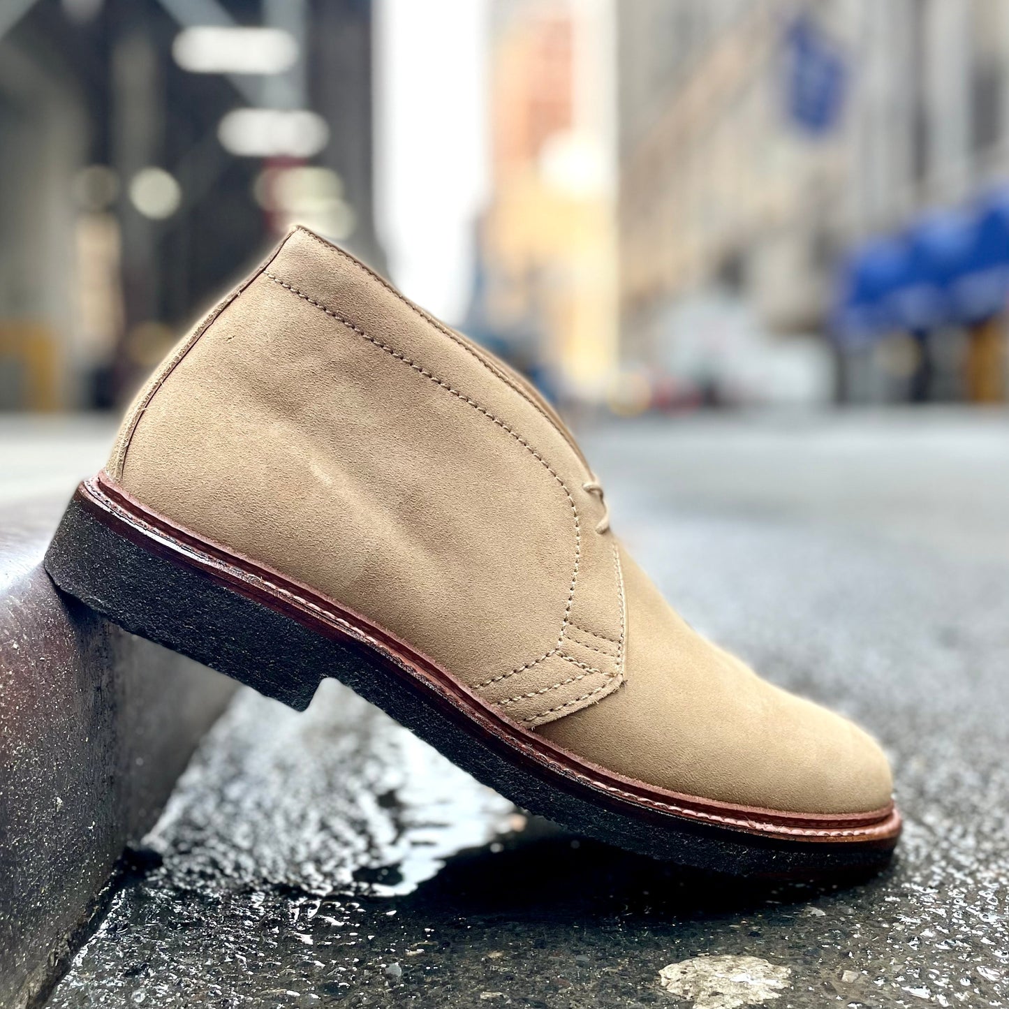 14580 - Desert Chukka Boot in Tan Suede (Deposit)