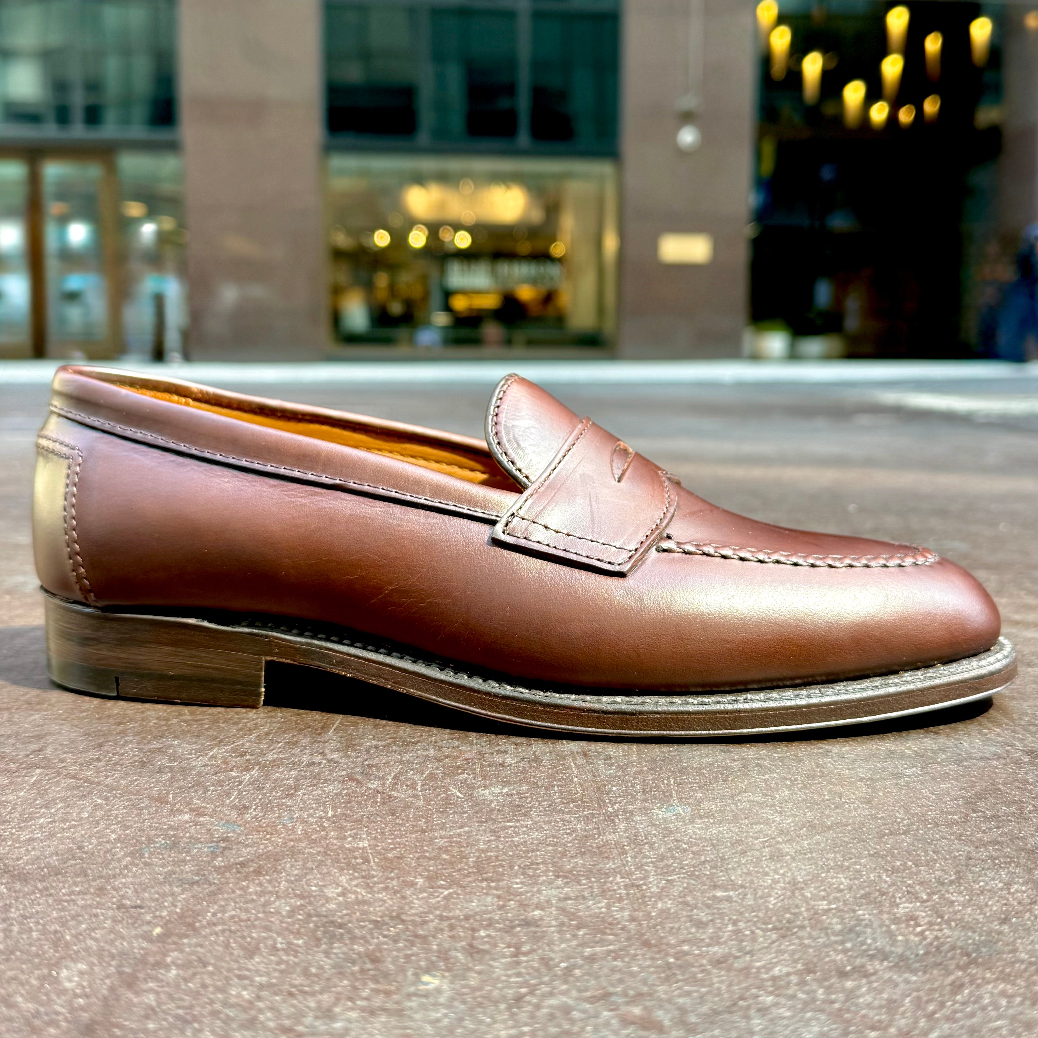D5211 - Brown CXL Flex Penny Loafer – ALDEN SHOES
