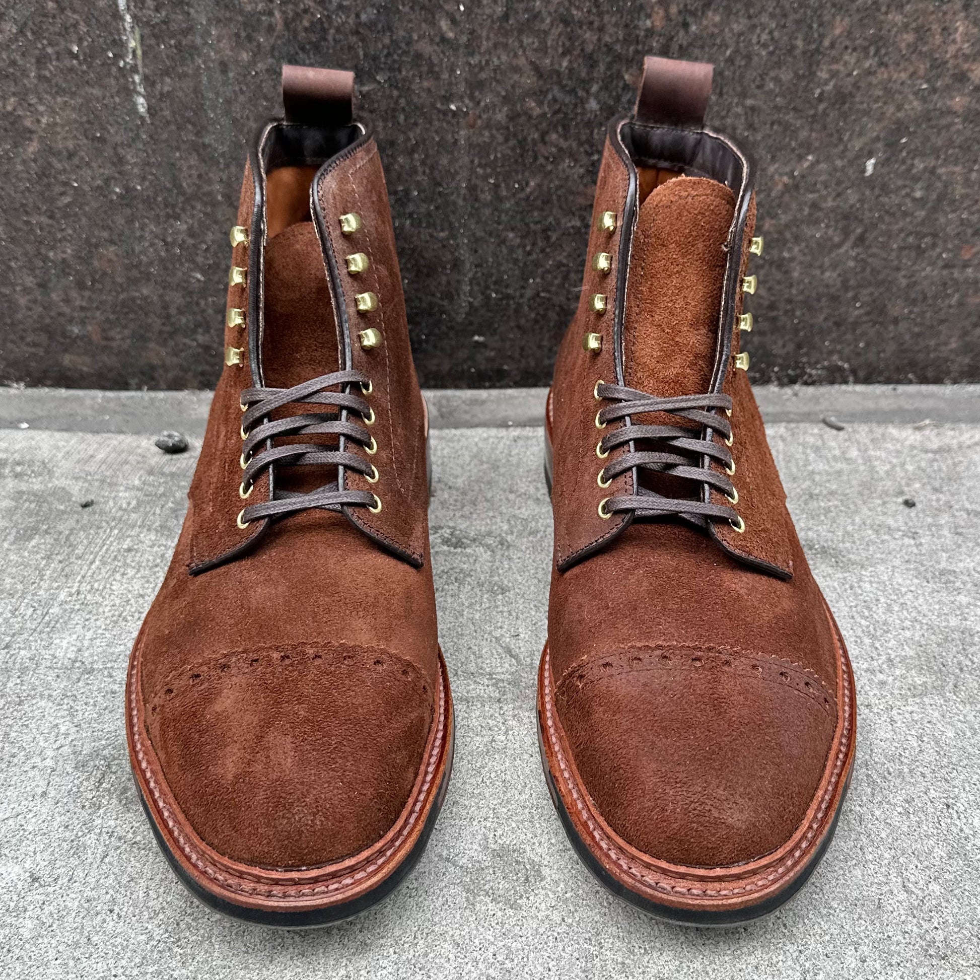 D6864HC - Jumper Boot in Tobacco Reverse Chamois – ALDEN SHOES D6864HC - Jumper Boot in Tobacco Reverse Chamois – ALDEN SHOES