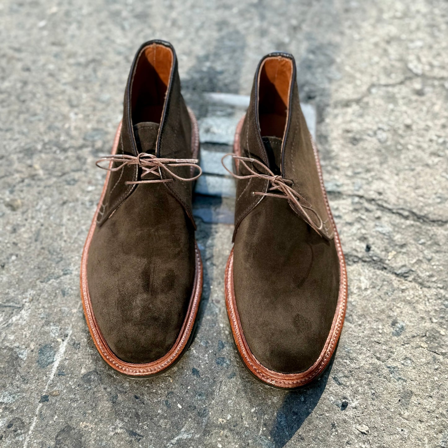 D1712L - Chukka Boot with L3 Sole in Loden Suede