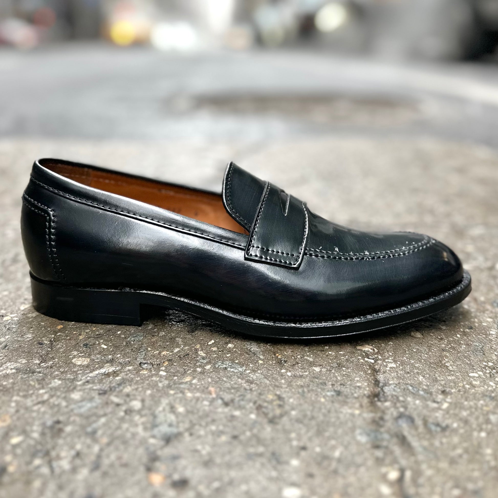 D2221 - Madison Penny in Black Shell Cordovan – ALDEN SHOES