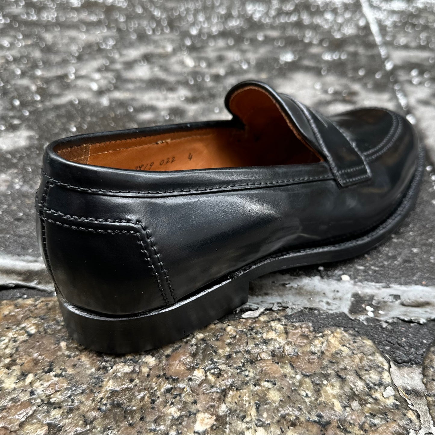 D2221 - Madison Penny in Black Shell Cordovan