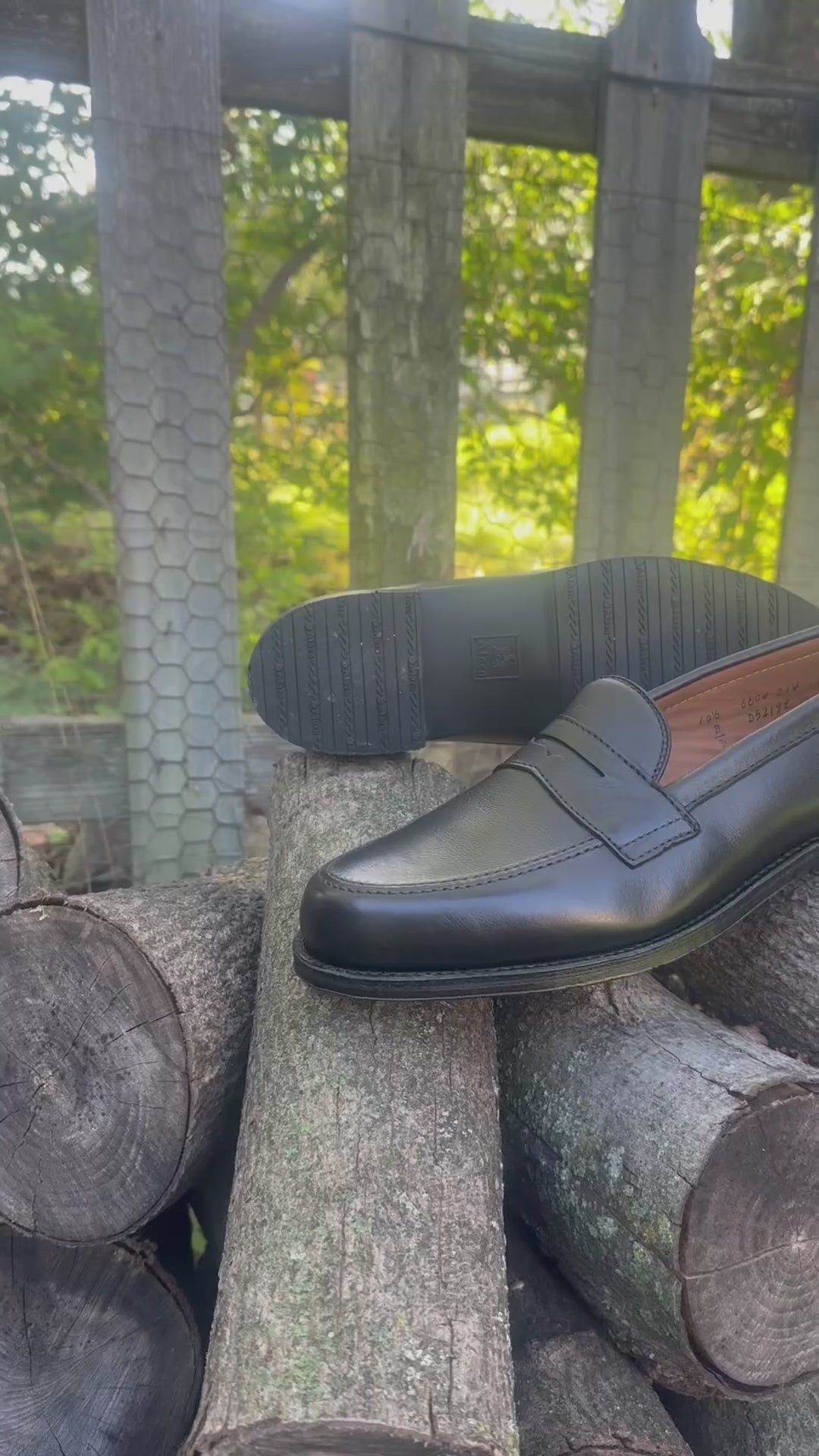 D5219L - Penny Loafer in Black Lady Calf w Rubber Sole – ALDEN SHOES