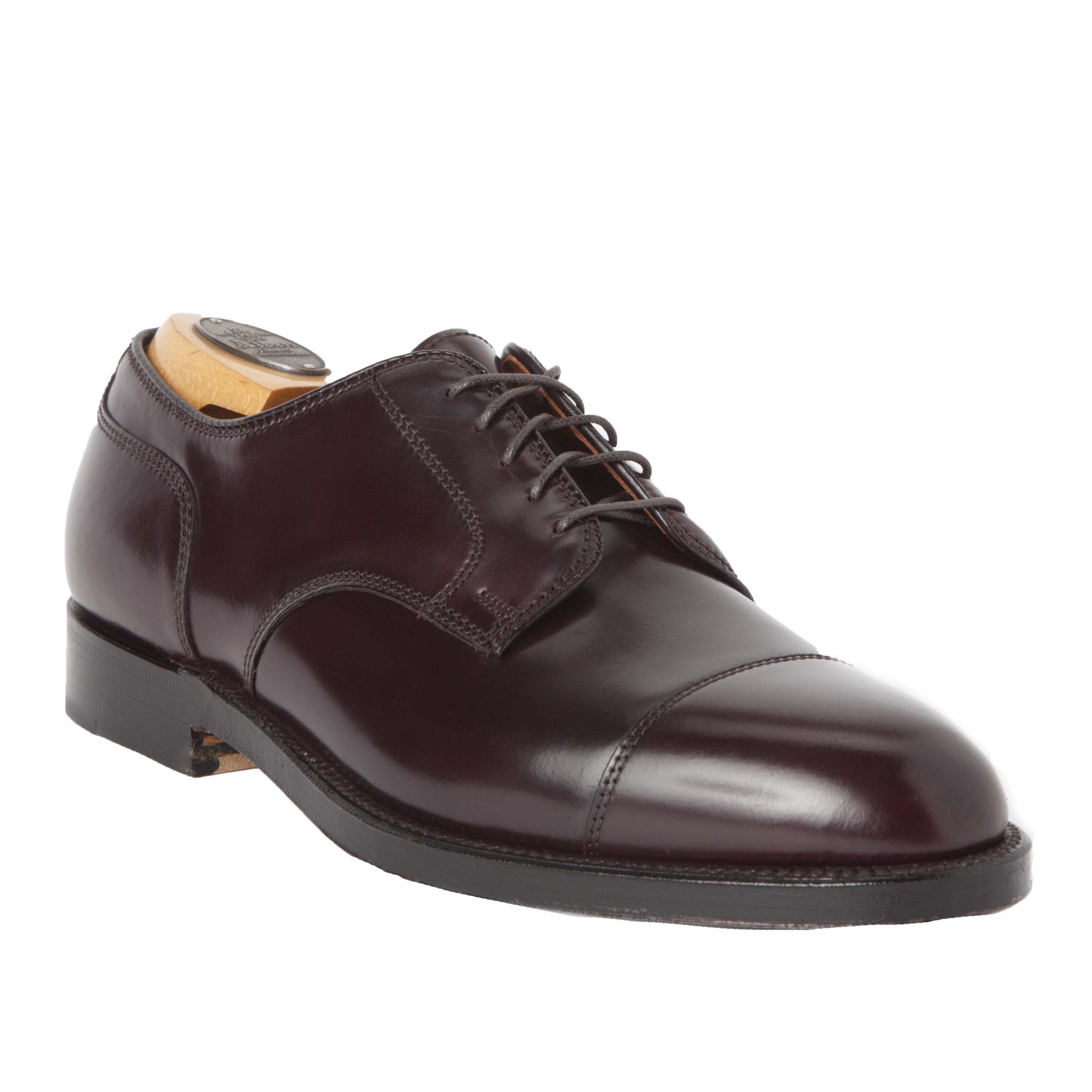 Alden cap 2025 toe cordovan