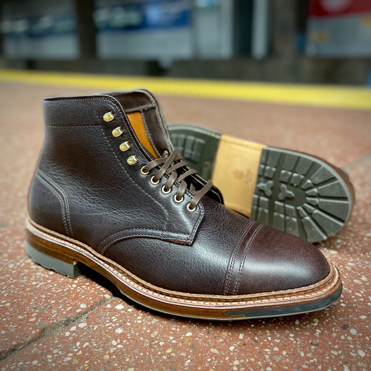 D1808HC - Stitchup 2/2 Boot in Arabica Lux