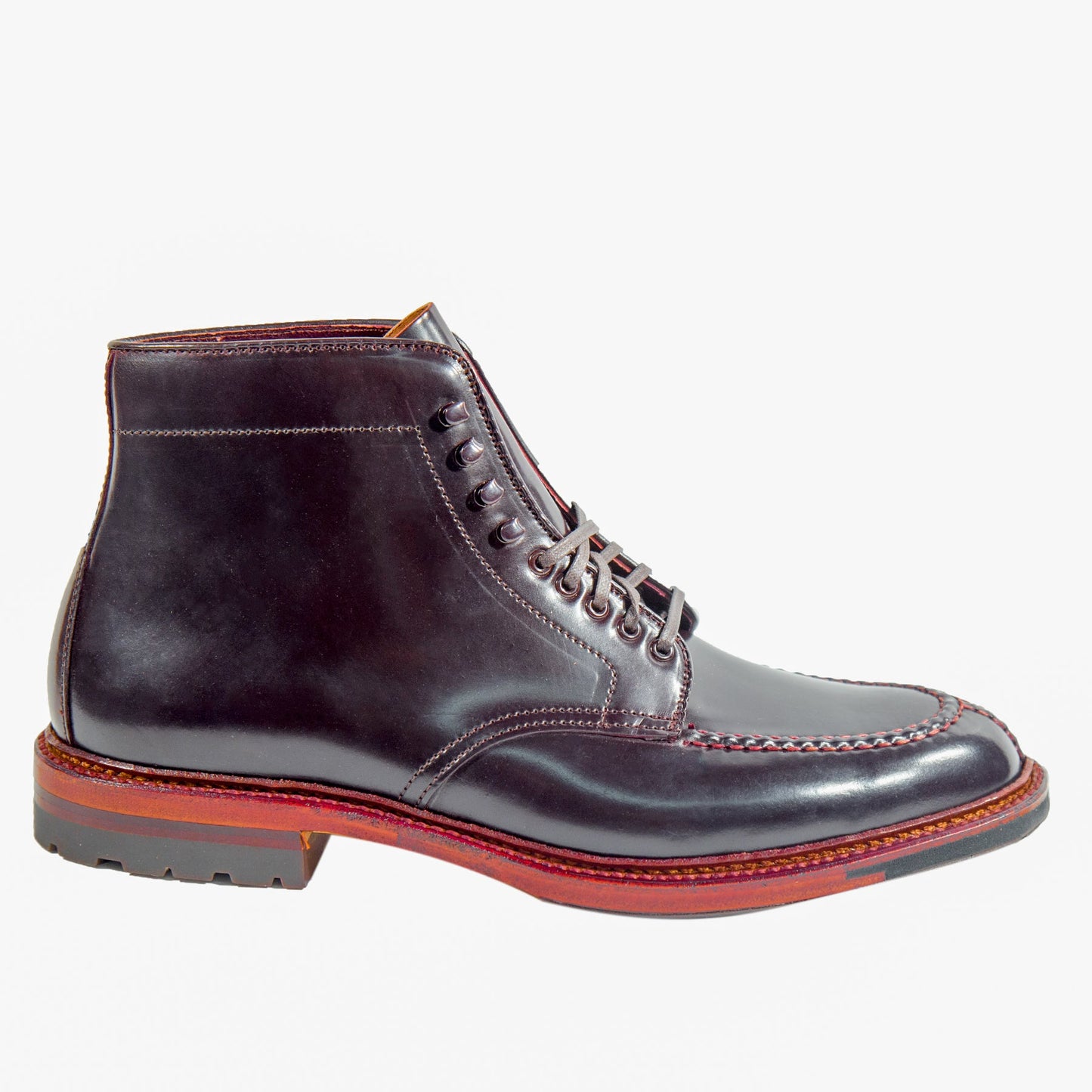 40218HC - NST Tanker Boot in Color 8 Shell Cordovan