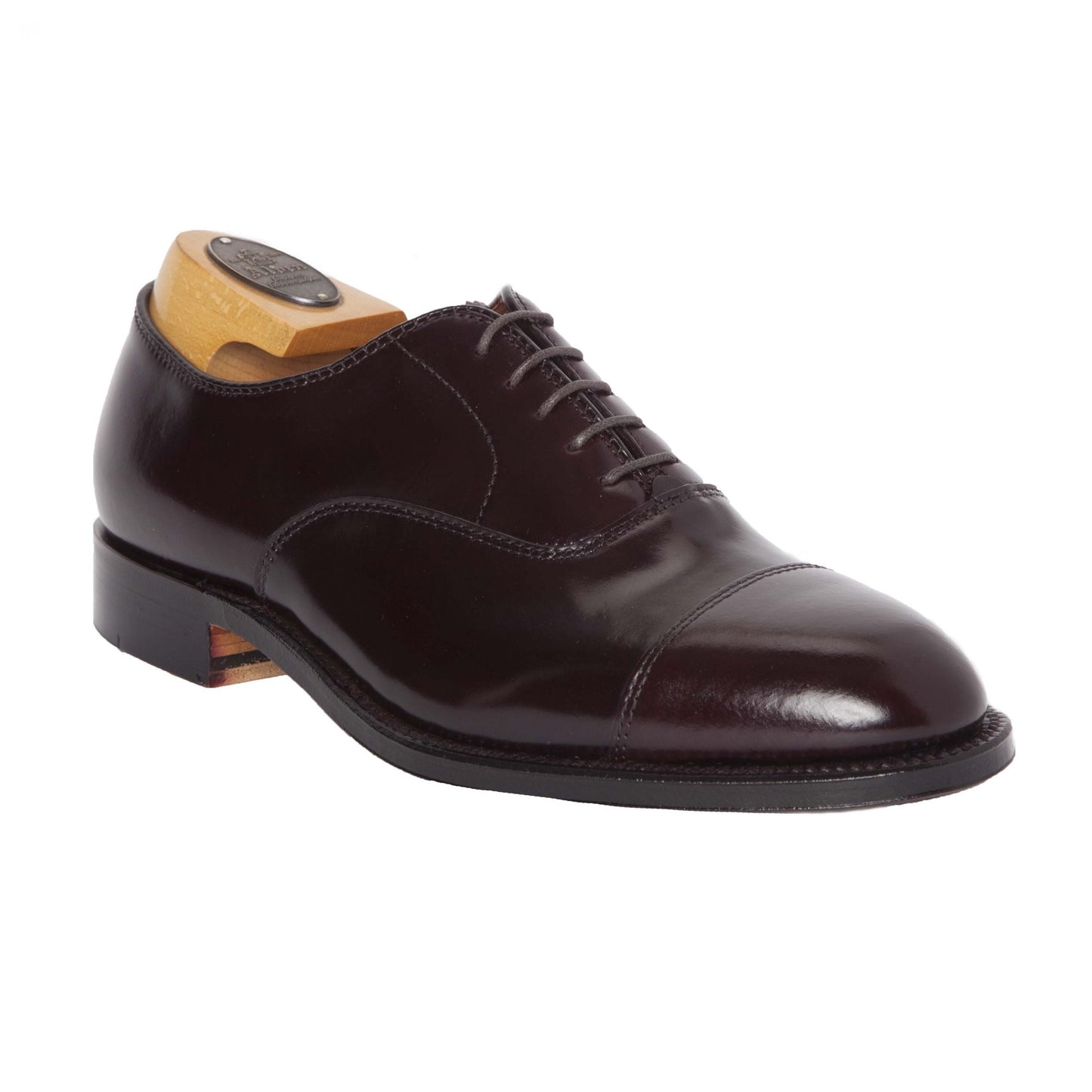 9070 - Straight Tip Bal in Color 8 Shell Cordovan