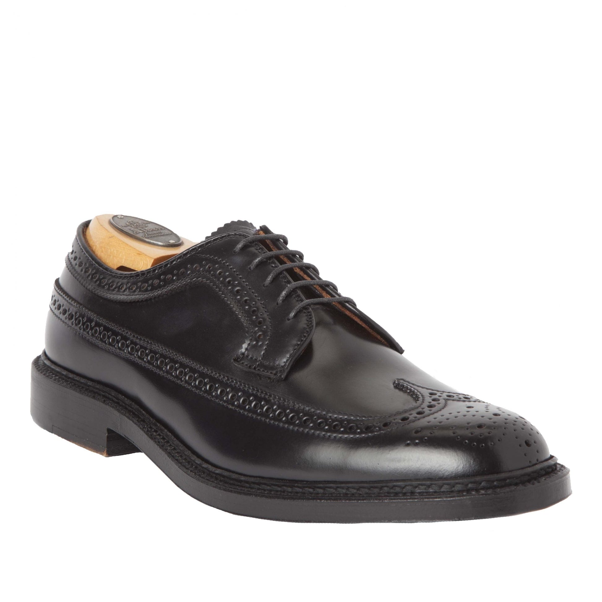 9751 - Long Wing Blucher in Black Shell Cordovan – ALDEN SHOES