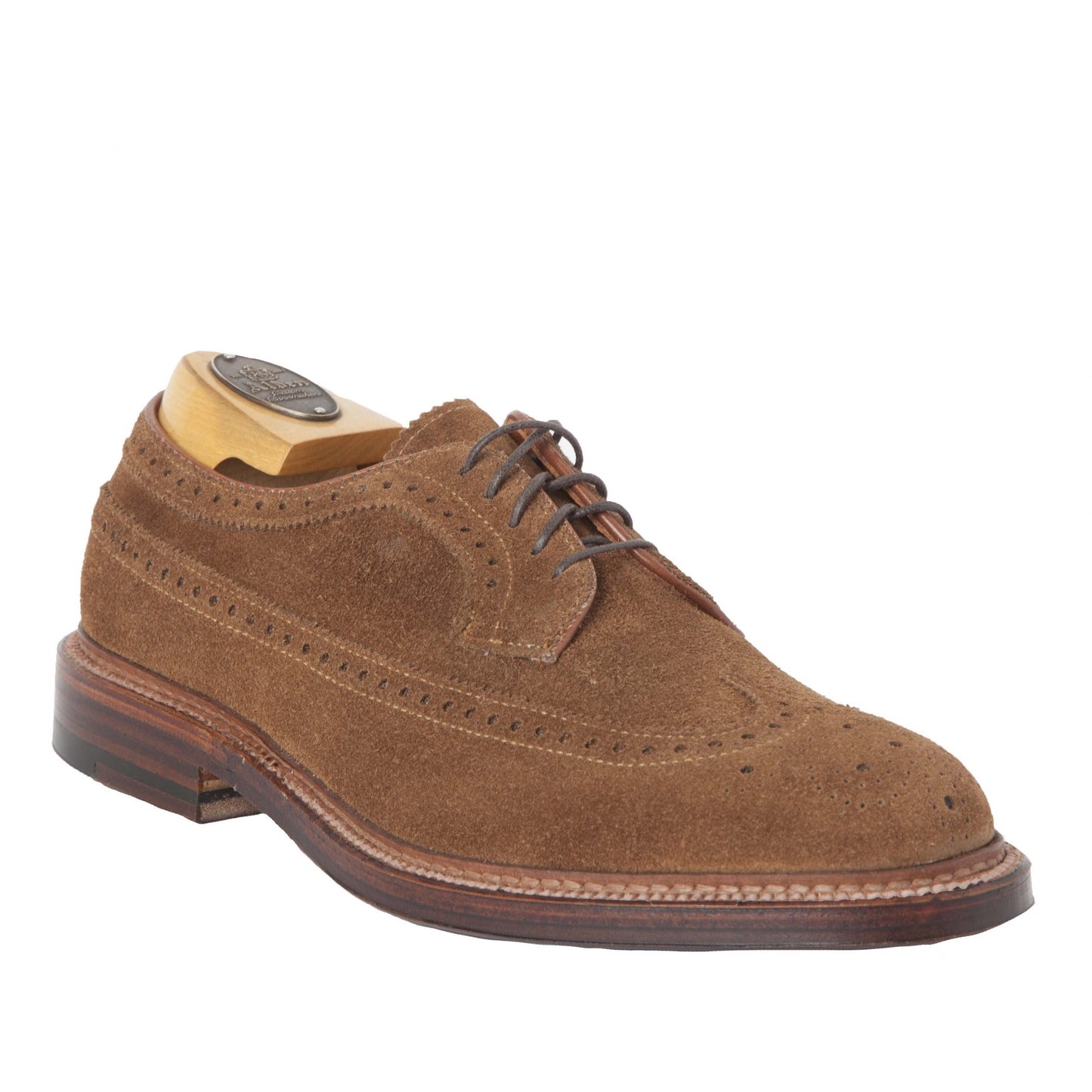 9794 - Long Wing Blucher in Snuff Suede