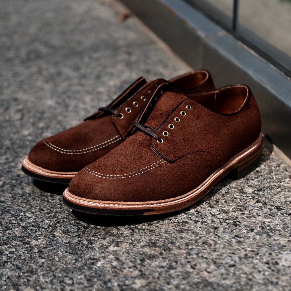D2604C - Indy Shoe in Tobacco Reverse Chamois