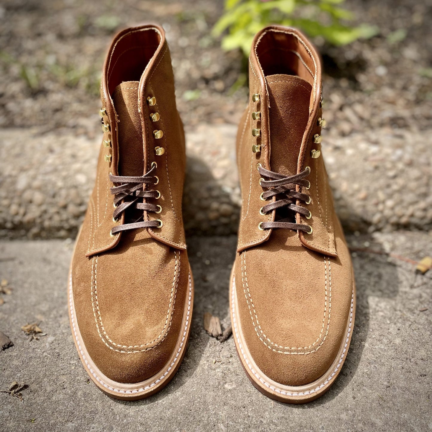 D1903H - "Dade" Indy Boot in Snuff Suede